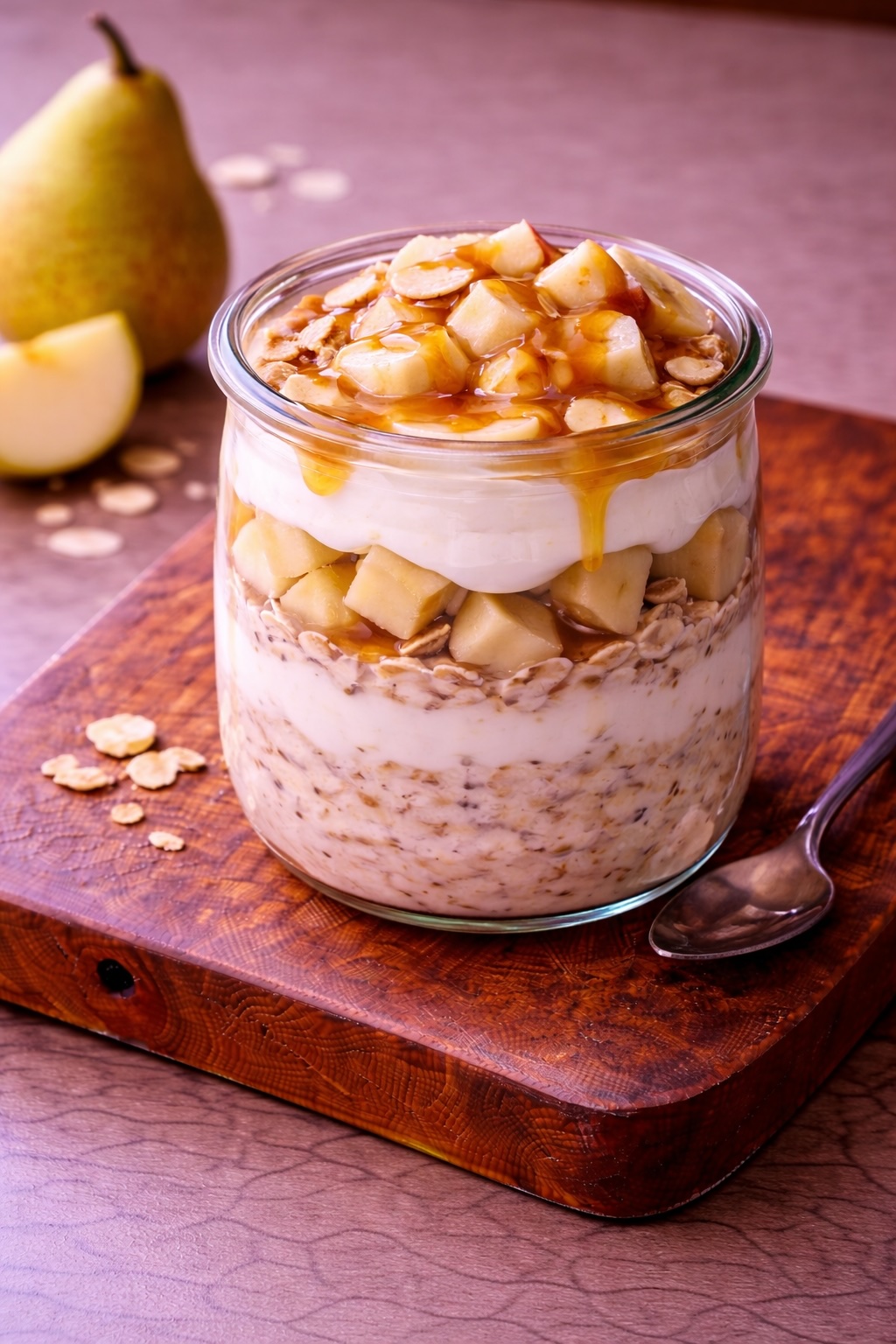 Overnight Oats with Lactose-Free Yogurt