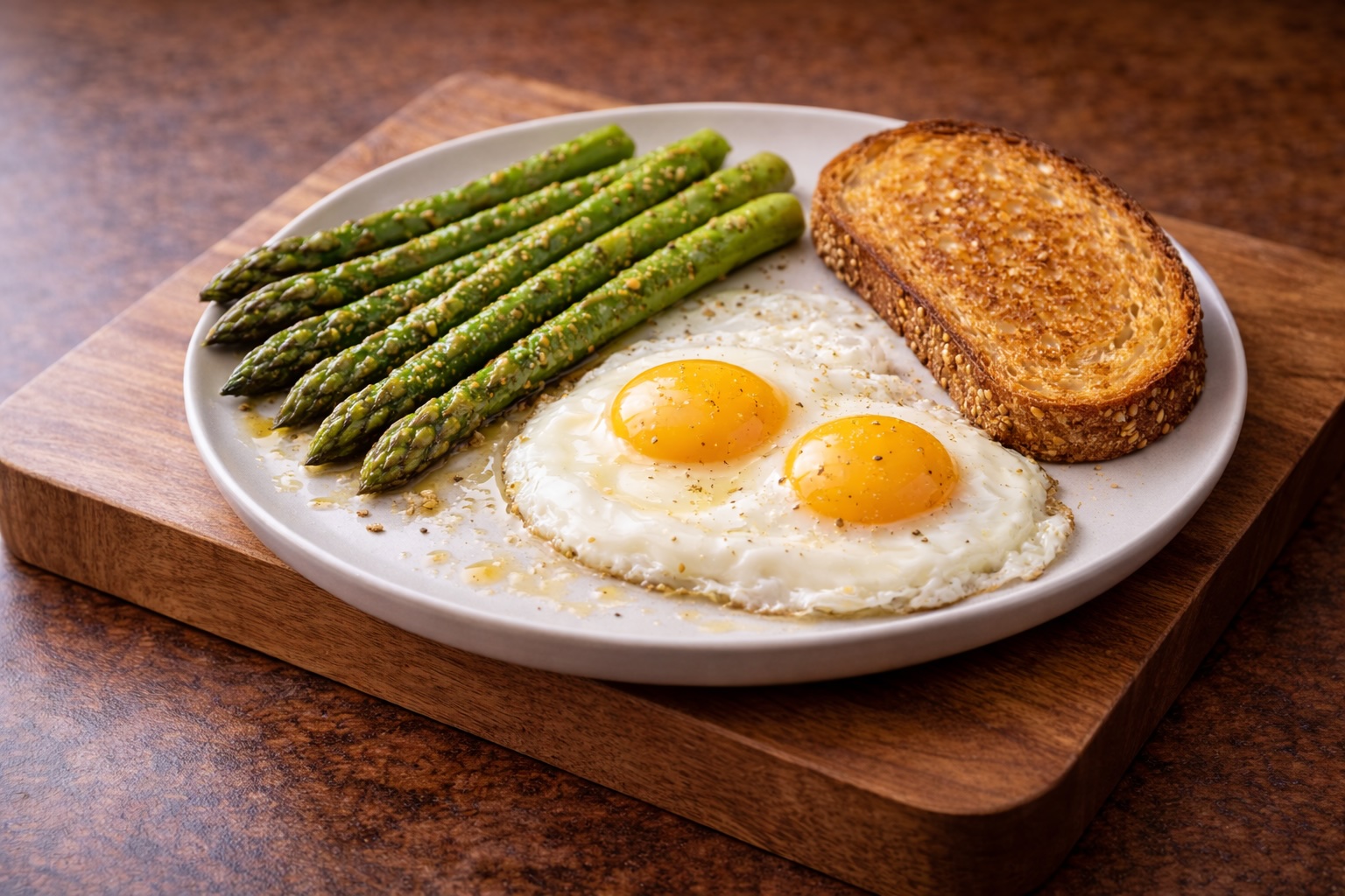 Eggs with Asparagus