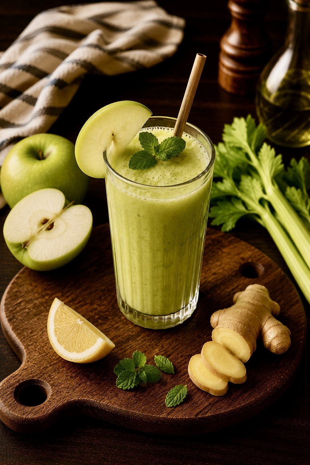 Apple-Green Detox Smoothie