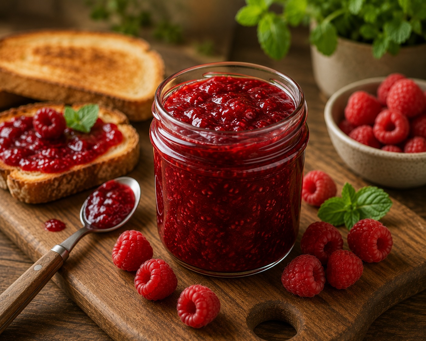 Vegan Raspberry Jam
