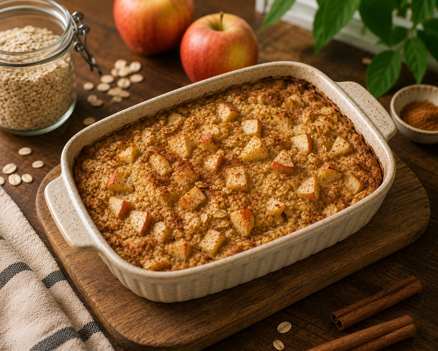 Baked Apple Oatmeal