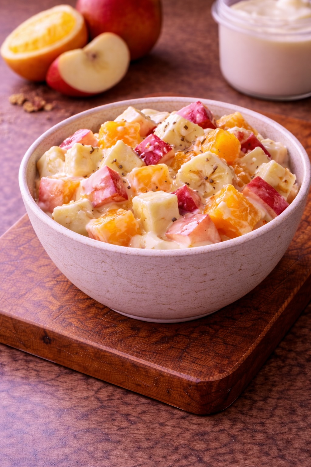 Fruit Salad with Yogurt