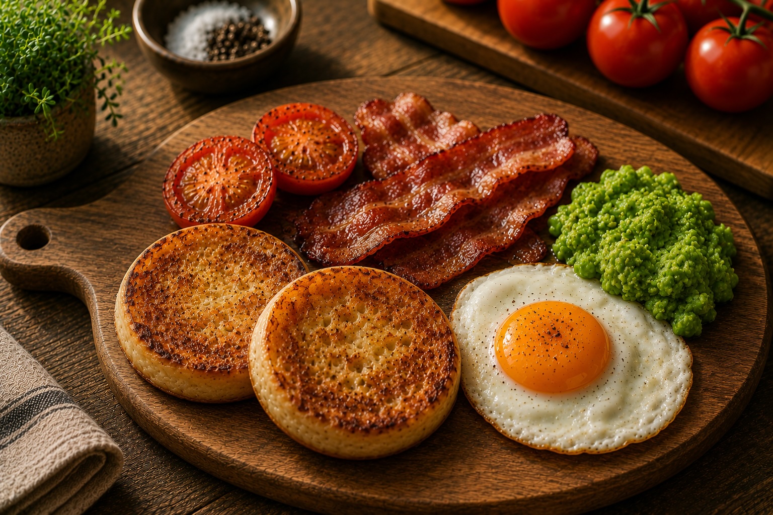 French Toast Crumpets