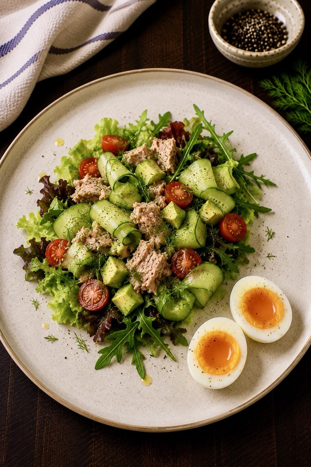 Tuna and Avocado Salad