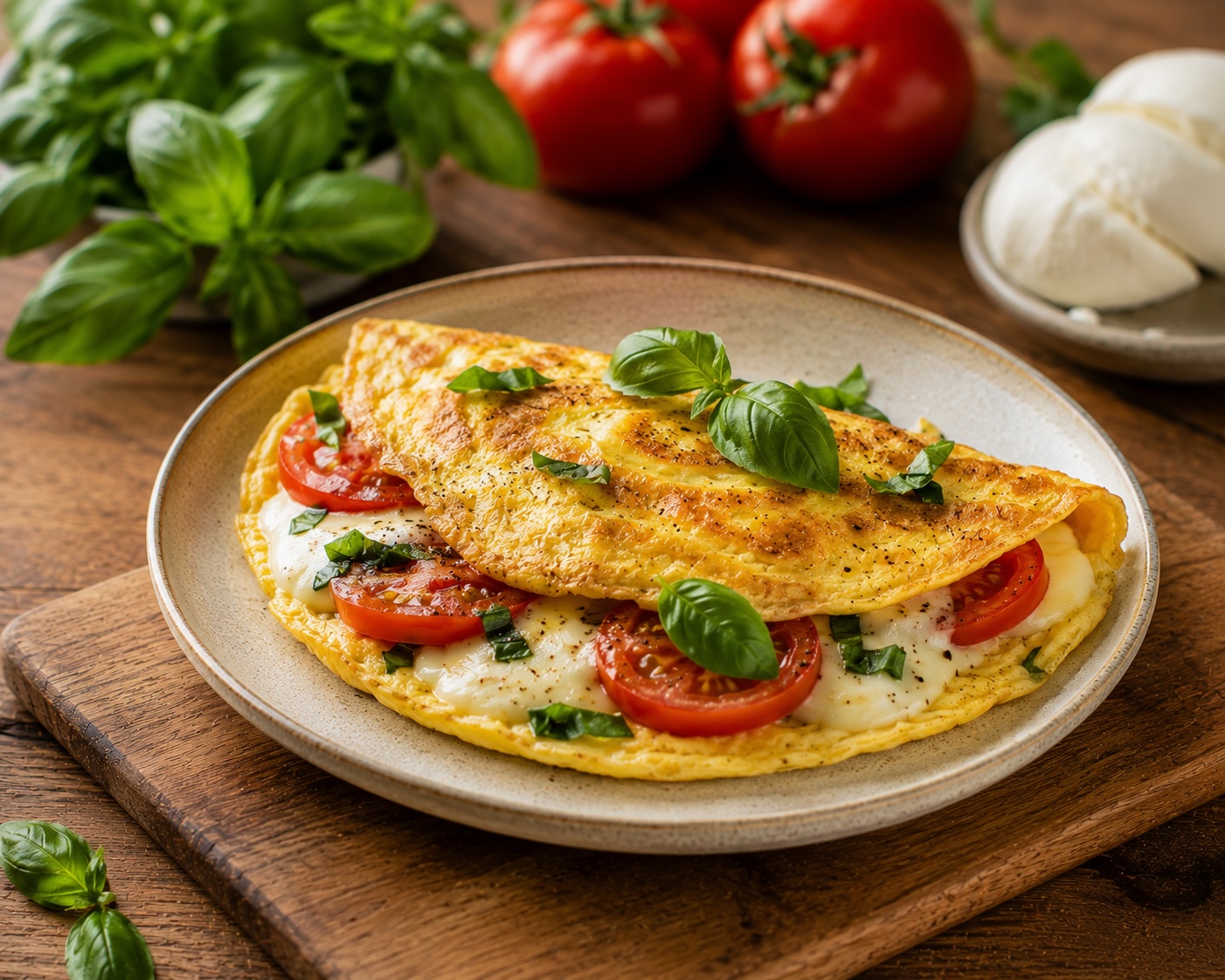 Caprese Omelet (Light)