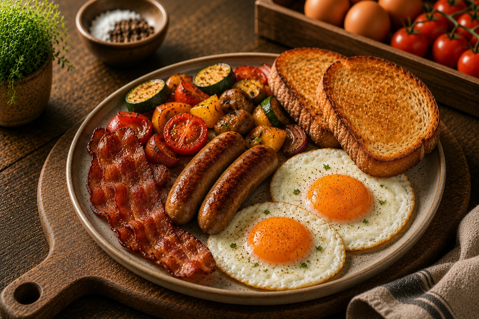 Best of Both Brunch Plate