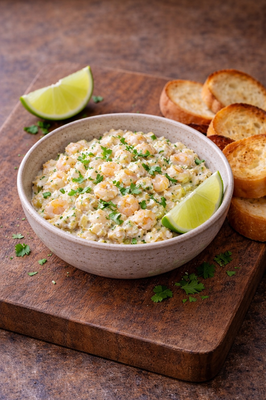 Creamy Egg and Shrimp Tartare