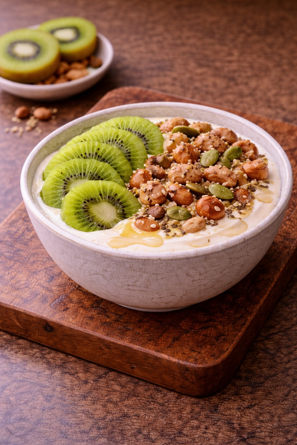 Yogurt Bowl with Fruits and Nuts