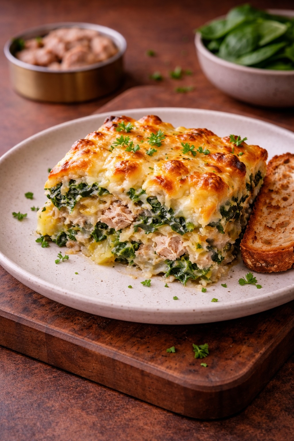 Baked Casserole with Tuna