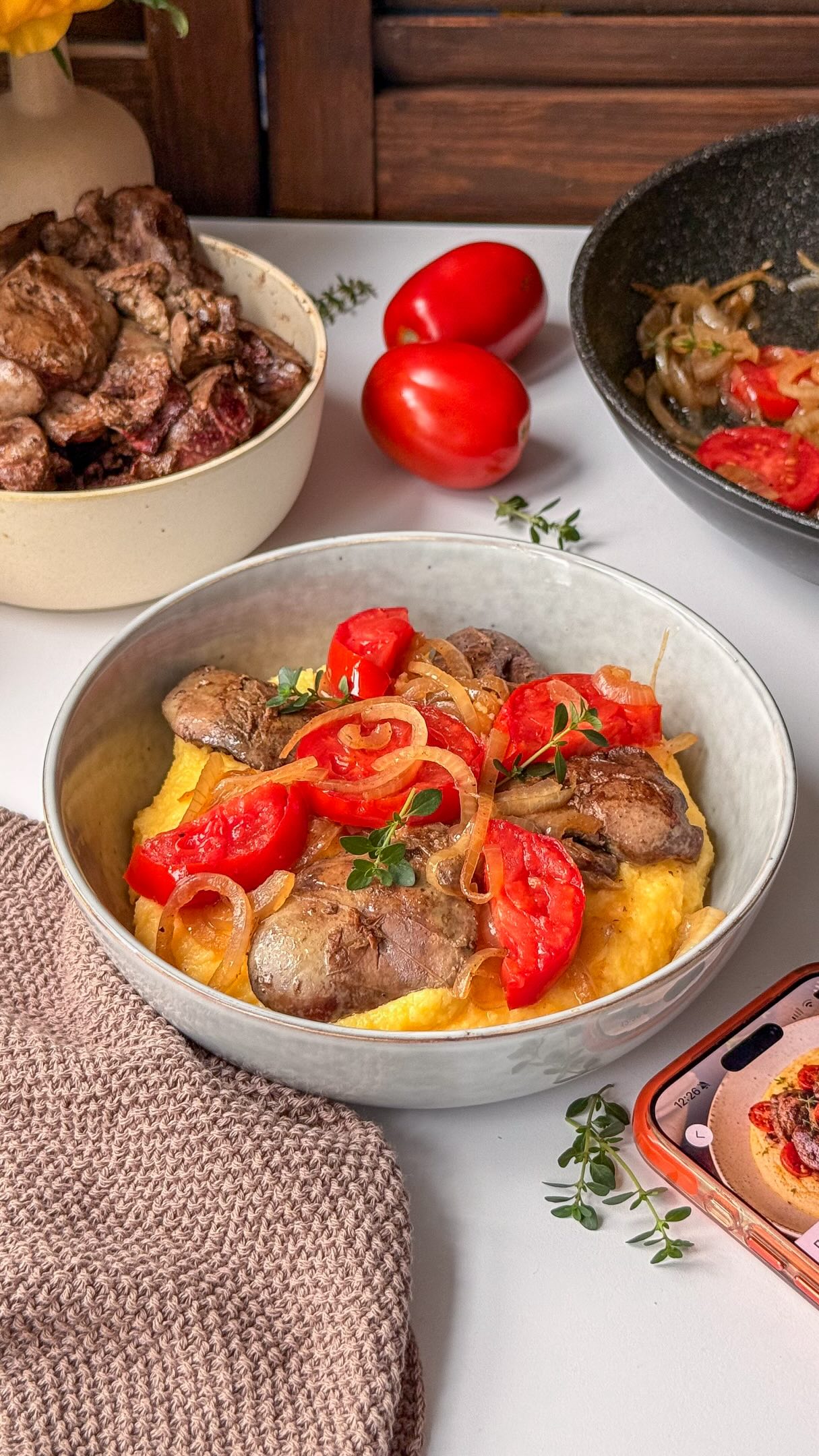 Рецепт кукурудзяної каші з курячою печнікою